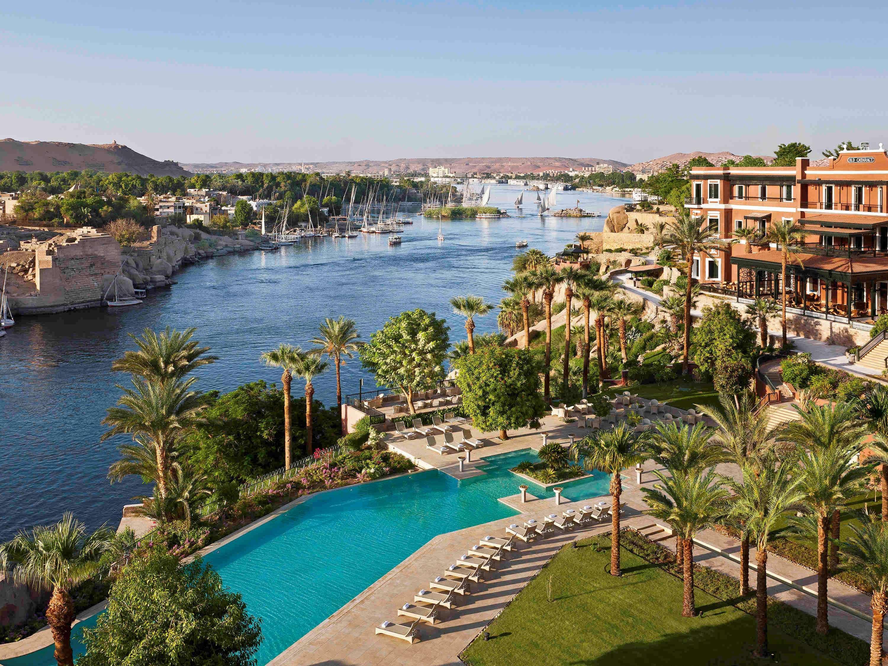 Hotel Sofitel Legend Old Cataract Assuan Esterno foto